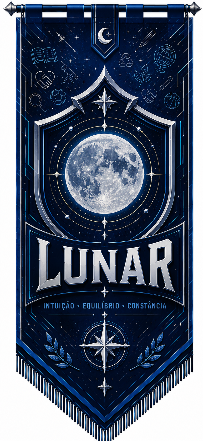 Estandarte da equipe Lunar